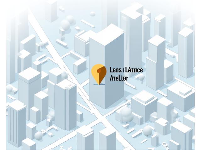 Map showing the location of Lens & Lattice Atelier in Kuala Lumpur